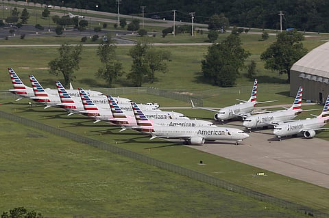 American Airlines jets are stored at Tulsa International Airport in Tulsa, Okla (Photo| AP)