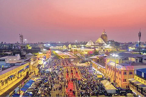 The Bada Danda (Grand Road) in Puri (File Photo | EPS)