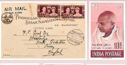 Gandhi: The most stamped person