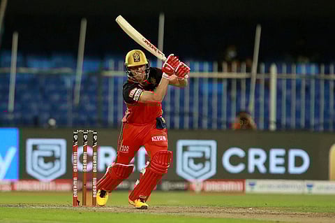 AB de Villiers of Royal Challengers Bangalore. (Photo | IPL)