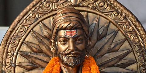 Chhatrapati Shivaji Maharaj bust (Photo | PTI)