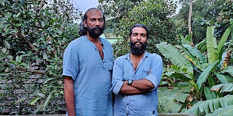 Shinos Rahman with brother Sajas Rahman