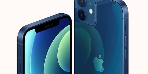 This image provided by Apple shows the new iPhone 12 Pro phones equipped with technology for use with faster new 5G wireless networks  that was unveiled on Oct 13, 2020. (Photo | AP)