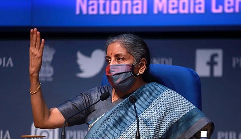 Finance Ministers Nirmala Sitharaman. (File photo| Shekhar Yadav, EPS)