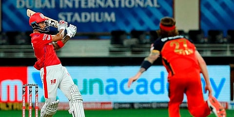 Rahul played an unbeaten knock of 132 runs off just 69 balls and then bowlers bundled out RCB on just 109 runs in their last clash