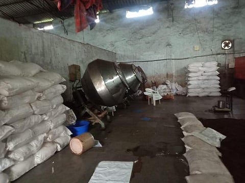 Raids were conducted at Golden Fingers Food products unit at Gaganpahad