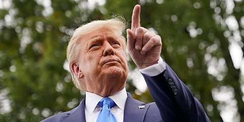 US President Donald Trump (Photo| AP)