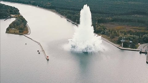 World War II- era ‘Earthquake Bomb’ explodes in Poland
