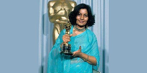 Costume designer Bhanu Athaiya