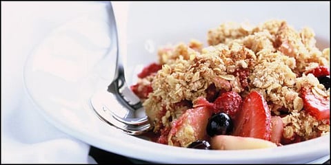 Apple Berry Crumble