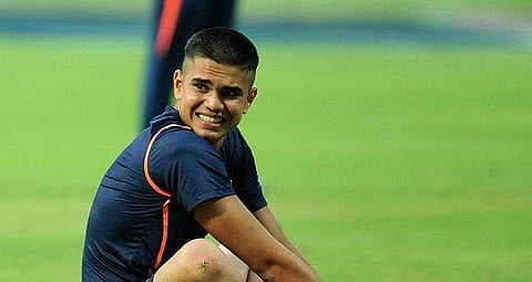 Arjun Tendulkar. (Photo | Instagram/u19ict)