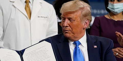 US President Donald Trump (Photo| AP)