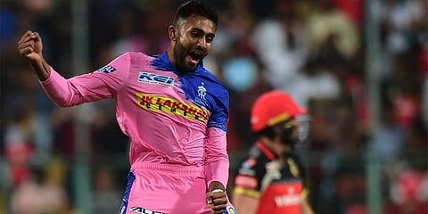 Rajasthan Royals all-rounder Shreyas Gopal (Photo | PTI)