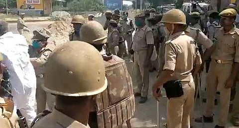 The delegation included Derek O'Brien, Dr Kakoli Ghosh Dastidar, Pratima Mondal and Mamata Thakur. (Video Screengrab)