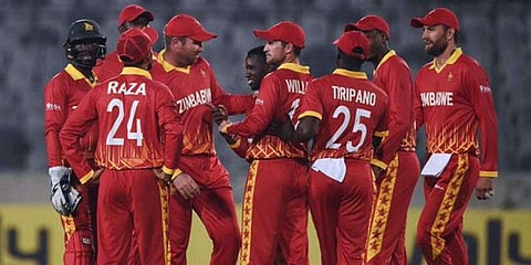Zimbabwe Cricket Team (Photo | ICC Twitter)