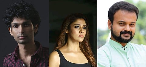 (From left) Appu N Bhattathiri, Nayanthara and Kunchacko Boban. (Photo| Cinema Express))