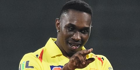 Chennai Super Kings all-rounder Dwayne Bravo (Photo | PTI)