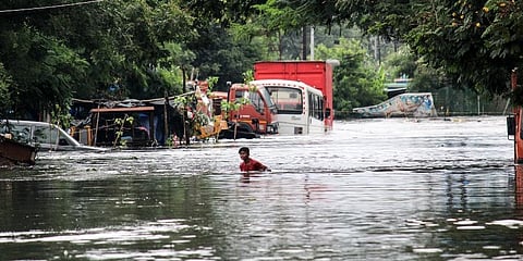 The loss to the properties due to the rains and floods in Telangana was Rs 5,000 crore, as per the initial estimates. (Photo | Vinay Madapu,  EPS)
