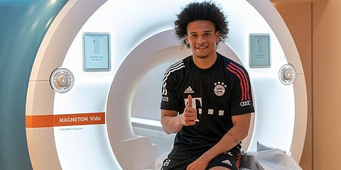 Leroy Sane is now Bayern Munich player (Twitter Photo)