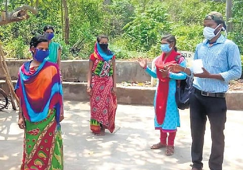 Parbati works for the non-voluntary organisation South Orissa Voluntary Action (Photo | EPS)