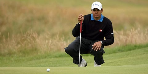 Indian golfer Gaganjeet Bhullar (File photo| AFP)