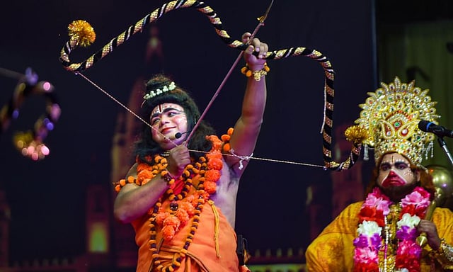 In Delhi, prominent Ramleela Committees including the Luv Kush committee, one of the oldest organisers of Ramleela, shelved their Dussehra programme. (Photo| PTI)