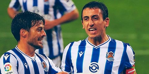 Mikel Oyarzabal stars as Real Sociedad climb back to top of La Liga table