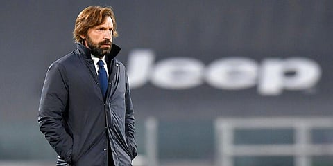 Juventus coach Andrea Pirlo. (File Photo | AP)