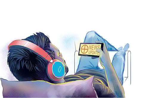 Khabri offers news to current events, info-and-entertainment, with the bytes provided by users on the ground for listeners without access to the same in their own vernacular. (Express Illustrations)
