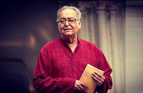 Legendary actor Soumitra Chatterjee' (Photo | Instagram)