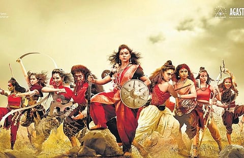 The series has featured five of his disciples enacting nine forms of goddess Durga.