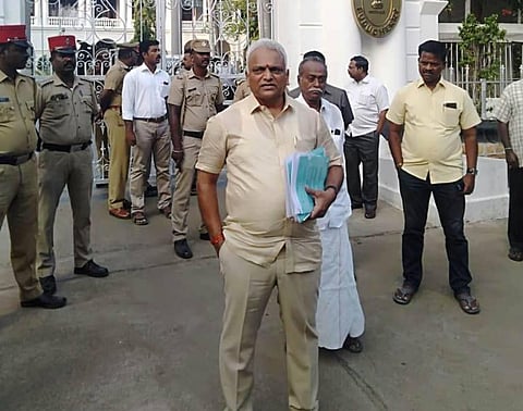 The health insurance coverage will be for Rs 5 lakh, said Puducherry health minister Malladi Krishna Rao (File photo | EPS)