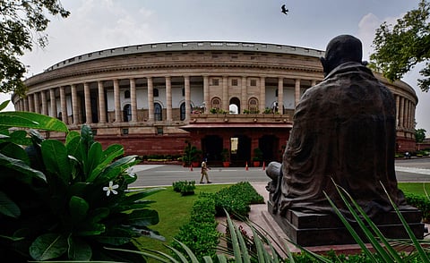 The Parliament building.  (Photo | PTI)