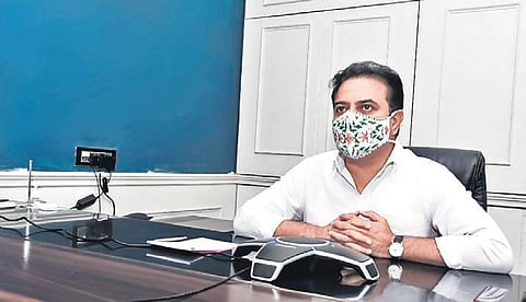 Telangana Minister KT Rama Rao (File photo| EPS)