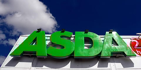The sign of an ASDA store in Wallington, England. (File photo| AP)