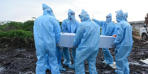 Globally, India, so far, has the third highest Covid-19 deaths. (File Photo | EPS)