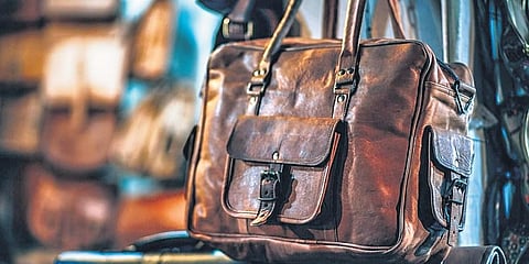 Leather bag