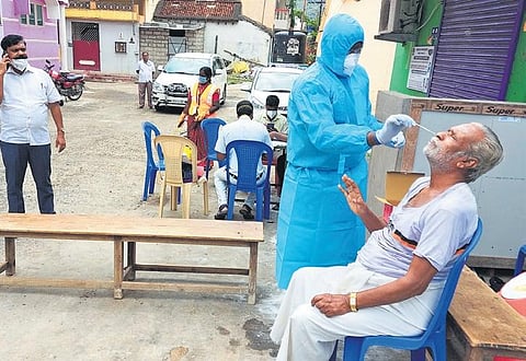 Swab tests being conducted in Vellore  (File photo |  S Dinesh)