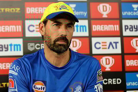 Stephen Fleming coach of Chennai Superkings. (Photo | IPL)