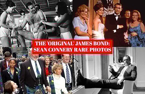Scottish actor Sean Connery, considered by many to have been the best James Bond, has died aged 90, according to an announcement Saturday, October 31, 2020, from his family. Check out the rare photos of 'The Original  James Bond'. (File Photo | AP)