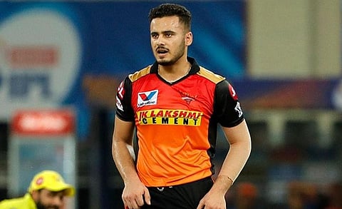SunRisers Hyderabad all-rounder Abdul Samad (Photo | IPLT20/BCCI)