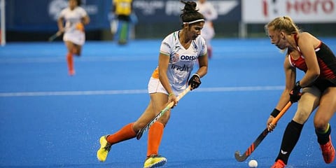Indian Women's Hockey team striker Navneet Kaur (Photo | Hockey India)