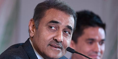AIFF president Praful Patel (Photo | PTI)