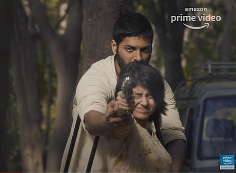 Sweta Tripathi and Ali Fazal in 'Mirzapur' season 2 trailer.  (Photo | YouTube Screengrab)