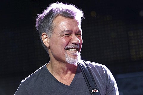Eddie Van Halen of Van Halen performs. (Photo | AP)