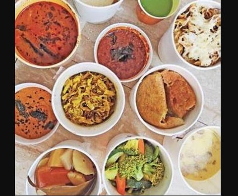 But the contents of the menu, the mix of cuisines – South Indian to Italian – piqued the interest.