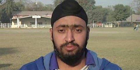 Pakistani Sikh fast bowler Mahinder Pal Singh