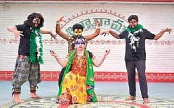 Shilparamam opens with a play on Coronasura