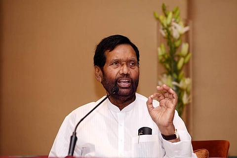 Union Minister Ram Vilas Paswan in Chennai (File photo | EPS)
