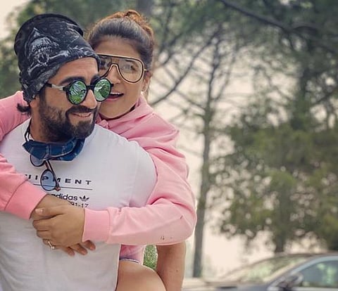 Actor Ayushmann Khurrana with wife Tahira Kashyap (Photo | Ayushmann Khurrana, Instagram)